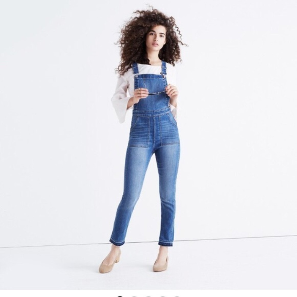 Madewell Drop Hem Overalls